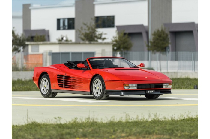 512 TR Unmodified Flat-12 Engine